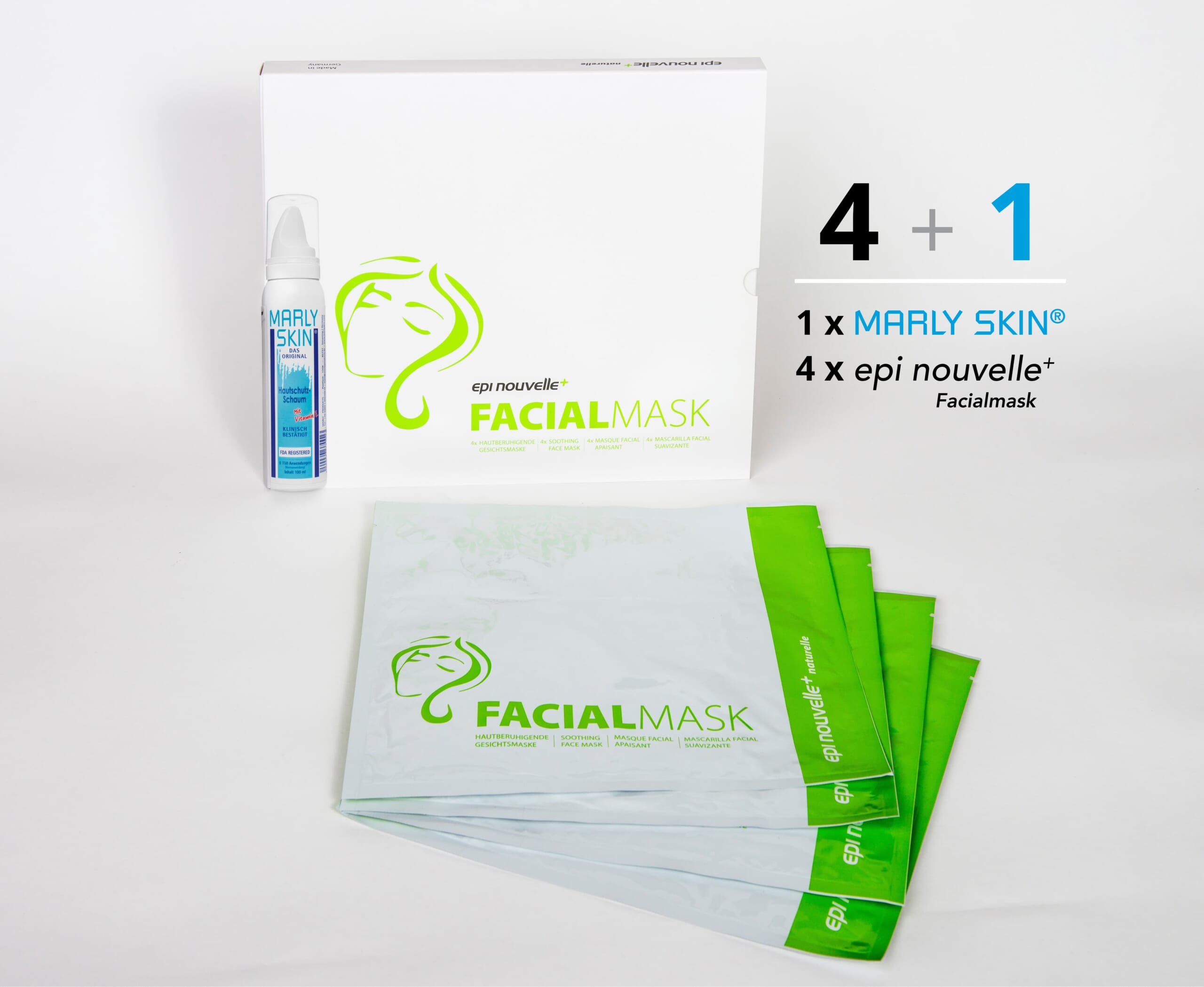 Bestseller-Set: Marly Skin® POD Kur mit Facialmask